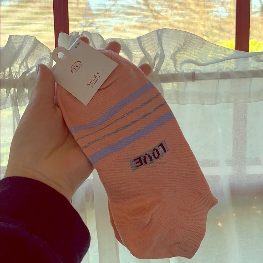100% NEW “LOVE” Socks, Perfect Condition
